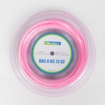Dây vợt cầu lông cuộn DAS X BS 73 CF - Hồng trắng