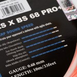 Dây vợt cầu lông bộ DAS X BS 68 Pro+ - Cam