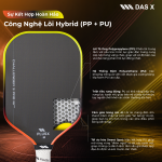 Vợt Pickleball PLUSX CHALLENGER 3 PRO - 16MM