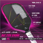 Vợt Pickleball PLUSX Uzii-4S - 16MM