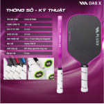 Vợt Pickleball PLUSX SP-FOAM - 16MM