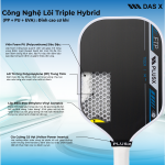 Vợt Pickleball PLUSX TIGER I - 14MM