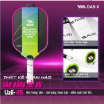 Vợt Pickleball PLUSX Uzii-4S - 16MM