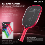 Vợt Pickleball PLUSX ARMATE T4 - 16MM