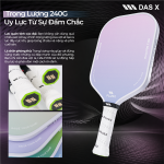 Vợt Pickleball PLUSX HALCYON - 16MM