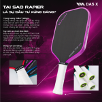 Vợt Pickleball PLUSX RAPIER - 16MM