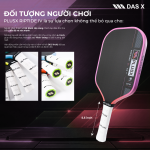Vợt Pickleball PLUSX RIPTIDE IV - 14MM