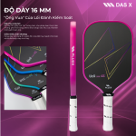 Vợt Pickleball PLUSX Uzii-4S - 16MM