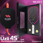 Vợt Pickleball PLUSX Uzii-4S - 16MM