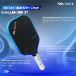 Vợt Pickleball PLUSX CHALLENGER 3 - 16MM