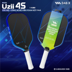 Vợt Pickleball PLUSX Uzii-4S - 14MM