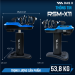 Máy đan vợt điện tử thông minh DAS X RSM-X11 - Xanh Dương