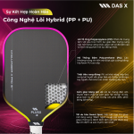 Vợt Pickleball PLUSX CHALLENGER 3 PRO - 16MM