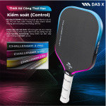 Vợt Pickleball PLUSX CHALLENGER 3 PRO - 16MM