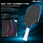 Vợt Pickleball PLUSX RAPIER - 16MM