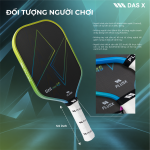 Vợt Pickleball PLUSX Uzii-4S - 16MM