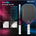 Vợt Pickleball PLUSX CHALLENGER 3 PRO - 16MM