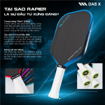 Vợt Pickleball PLUSX RAPIER - 16MM
