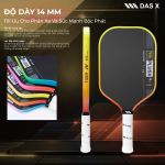 Vợt Pickleball PLUSX RIPTIDE IV - 14MM