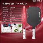 Vợt Pickleball PLUSX SP-FOAM - 16MM
