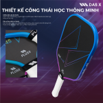 Vợt Pickleball PLUSX Uzii-4S - 14MM