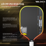 Vợt Pickleball PLUSX RIPTIDE IV - 14MM