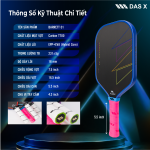 Vợt Pickleball PLUSX BARRETT 01 - 16MM