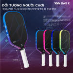 Vợt Pickleball PLUSX Uzii-4S - 14MM