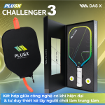 Vợt Pickleball PLUSX CHALLENGER 3 - 16MM