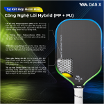 Vợt Pickleball PLUSX CHALLENGER 3 PRO - 16MM