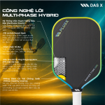 Vợt Pickleball PLUSX RAPIER - 16MM