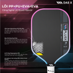 Vợt Pickleball PLUSX RIPTIDE IV - 14MM