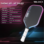 Vợt Pickleball PLUSX RIPTIDE IV - 14MM