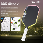 Vợt Pickleball PLUSX RIPTIDE IV - 16MM