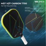 Vợt Pickleball PLUSX Uzii-4S - 14MM