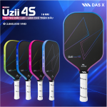 Vợt Pickleball PLUSX Uzii-4S - 16MM
