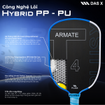 Vợt Pickleball PLUSX ARMATE T4 - 16MM
