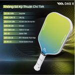 Vợt Pickleball PLUSX HALCYON - 16MM