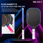 Vợt Pickleball PLUSX BARRETT 01 - 16MM