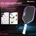 Vợt Pickleball PLUSX RIPTIDE IV - 14MM