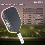 Vợt Pickleball PLUSX RIPTIDE IV - 16MM