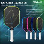 Vợt Pickleball PLUSX Uzii-4S - 14MM