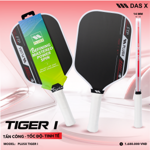Vợt Pickleball PLUSX TIGER I - 14MM