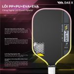 Vợt Pickleball PLUSX RIPTIDE IV - 14MM
