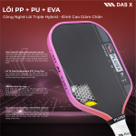 Vợt Pickleball PLUSX RIPTIDE IV - 16MM