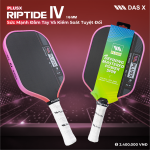 Vợt Pickleball PLUSX RIPTIDE IV - 16MM