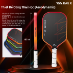 Vợt Pickleball PLUSX BARRETT 01 - 16MM