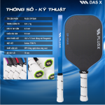 Vợt Pickleball PLUSX SP-FOAM - 16MM