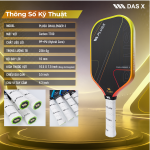Vợt Pickleball PLUSX CHALLENGER 3 - 16MM