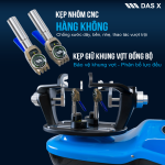 Máy đan vợt điện tử thông minh DAS X RSM-X11 - Xanh Dương